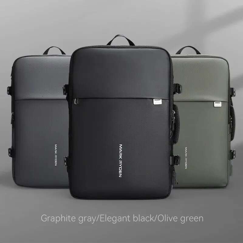 MARK RYDEN Large Travel Men Multi-Functional 39L Expandable Aire Approved 17.3Inch Laptop Backpack Ykk Zipper