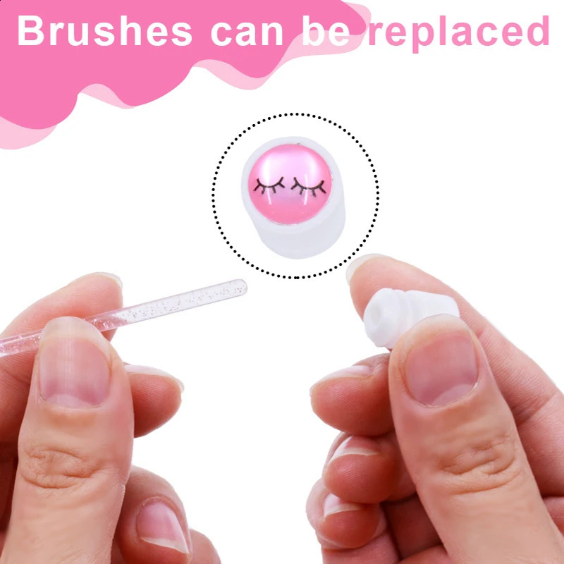 20Pcs/Lot Dust-Proof Eyelash Brush Tube Empty Reusable Lash Mascara Wand Case Replaceable Makeup Applicators Container wholesale 250324