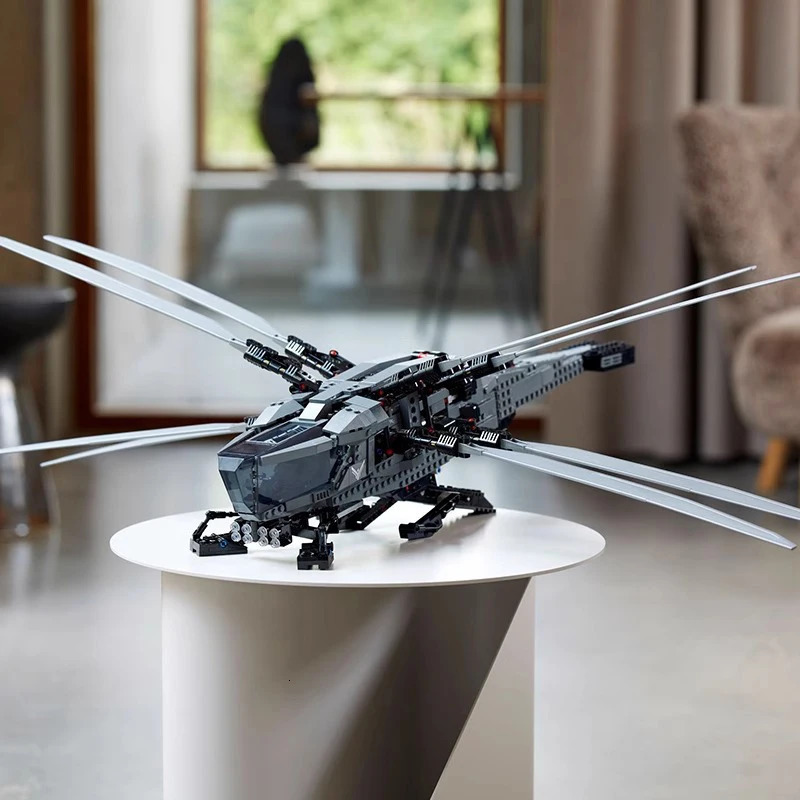 1369PCS Ideas Atreides Royal Ornithopter Helicopter Building Blocks 10327 Construction Bricks Set Toy For Children Kids 250326
