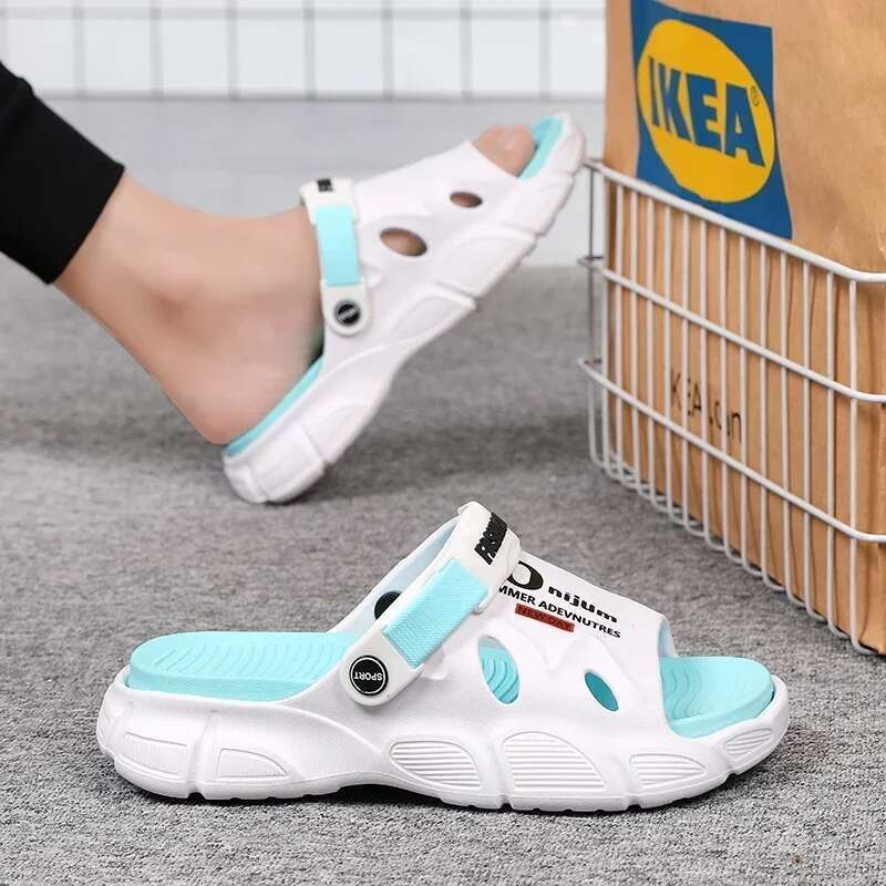 Eva Man Slippers Chef Shoes for Social Shoe Male Beach Sandals Men Sandel Kenner Sandal Mens Soft Sandles Flat