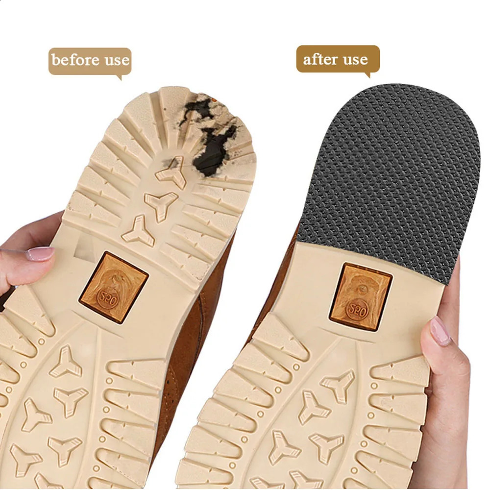 Wear-resistant Sole Stickers Self-adhesive Mute Shoe Sole Non-slip Cuttable Bottom Of Shoes Heel Protectors Shoe Accessories 250327