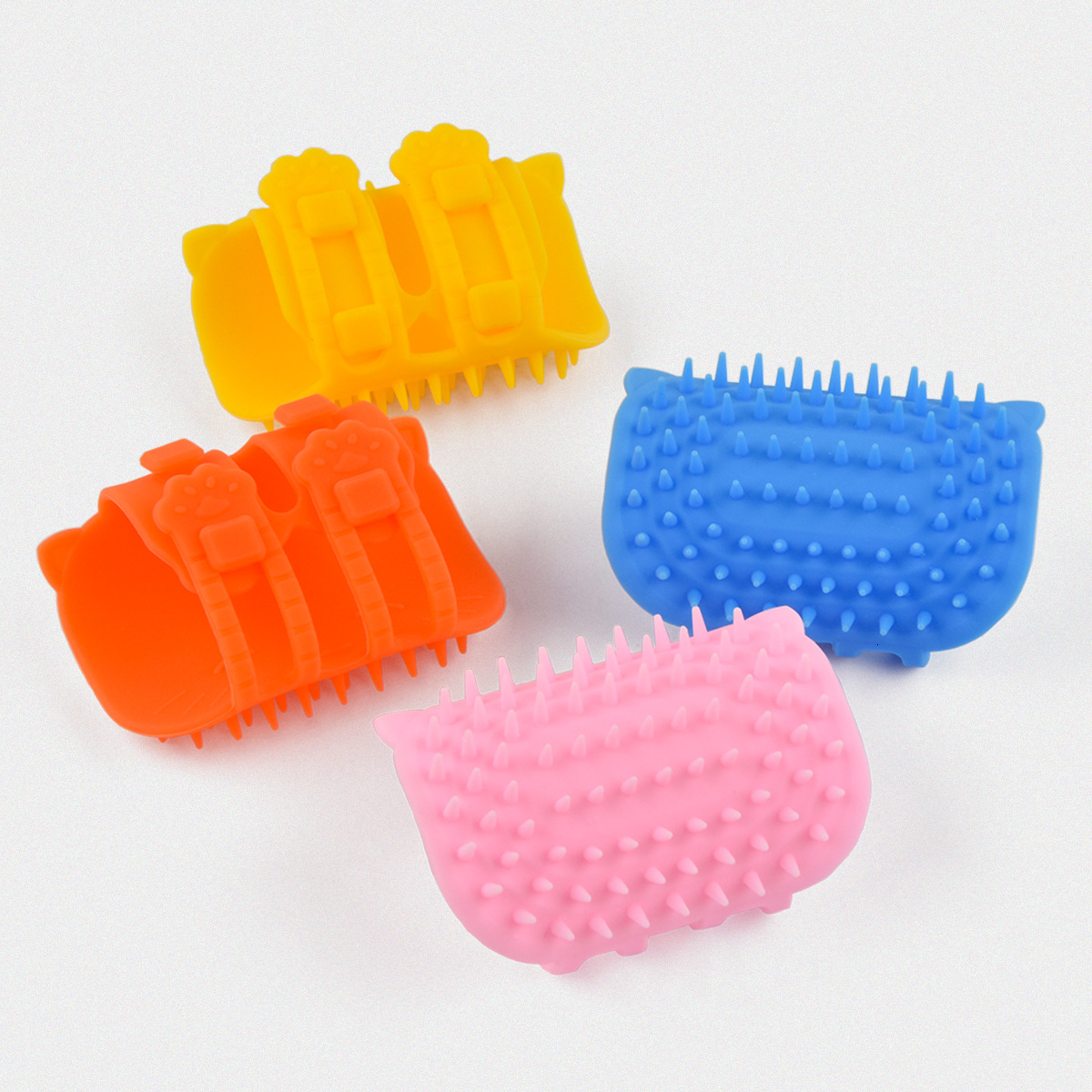 Cute cat table leg grooming device, cat dog tickling massage comb, cat toy, self fun, cat teasing stick, pet cat supplies