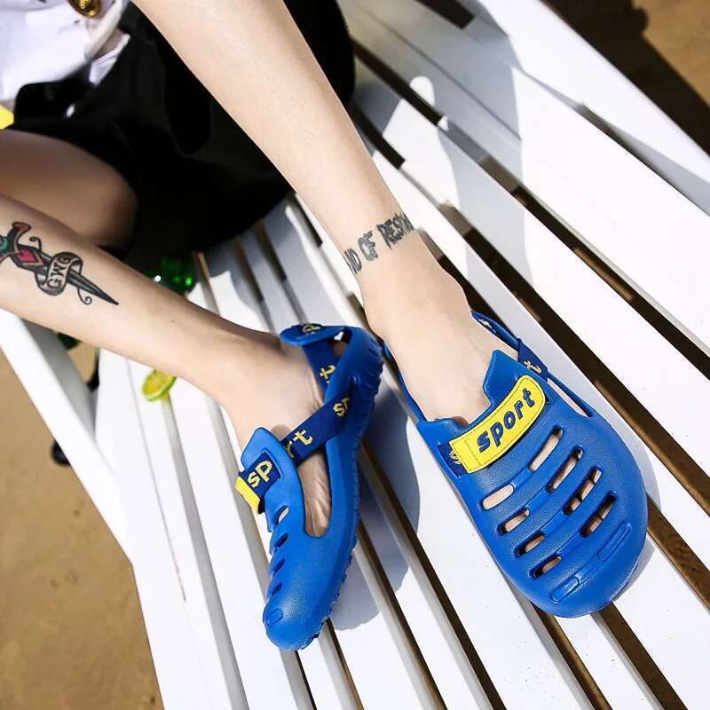2021 New Summer Flip ps Slippers Men Outdoor Beach Casual Male Sandals Water Shoes Sandalia Mascua