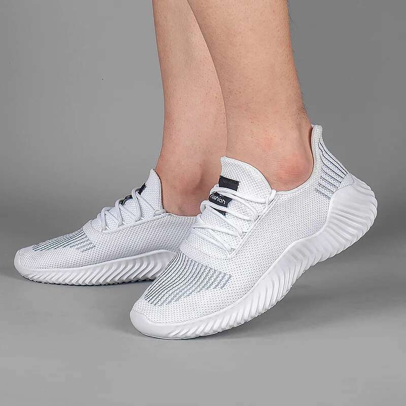 Fashion Shoes White Mens Sneakers Outdoor Breathable Men Casual Big Size Summer Lightweigh Man Tenis Shoe