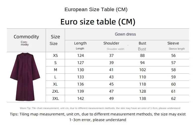 Bachelors Dress Adult Graduate School Clothing European and American High Performance 250326