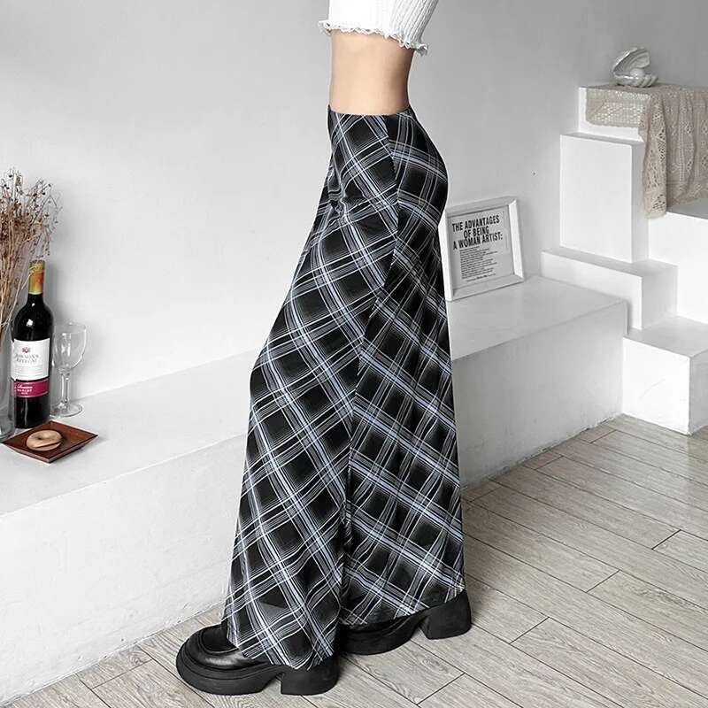Dongdumaoyi Zomer Nieuwe Vrouwen Effen Kleur Slim Fit Hoge Taille Geruite Kokerrok Voor Street Fashion C