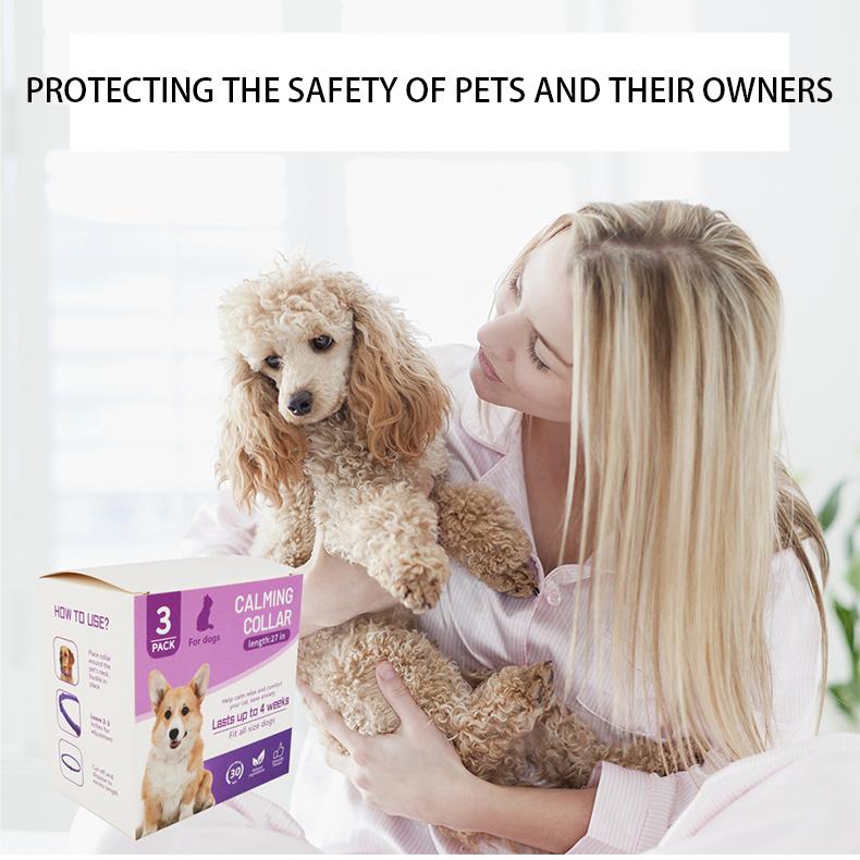 Pet Collar Soothes Collar Anxiety Relieves Collar Adjustable Waterproof Collar Cat and Dog Supplies Pet Supplies
