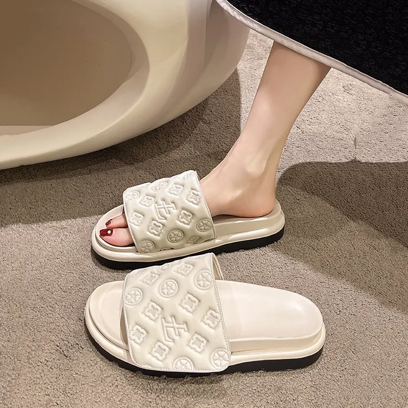 Designer Slider Flat Slipper for Women Sandals NEW hot Slide Pantoufle Mules Womens Slides Slippers Trainers Flip ps Sandles size 36-41