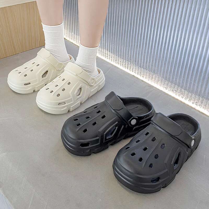 Summer Beach Sandals For Mens Fashion Cartoon Outdoor Sneakers Breathable Casual Garden Slippers Shoes Flip ps DIY Fun