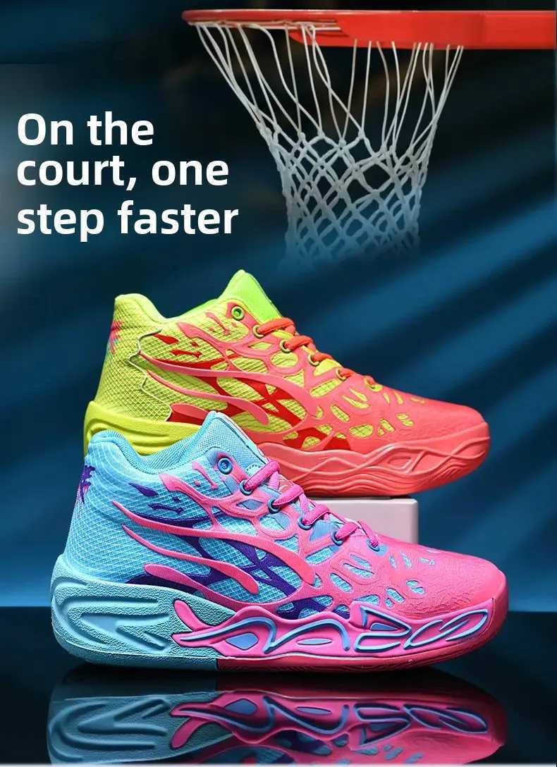 New Arrival 2024 new mens breathable and comfortable sports shoes training sports basketball sports shoes womens basketball shoes T250327