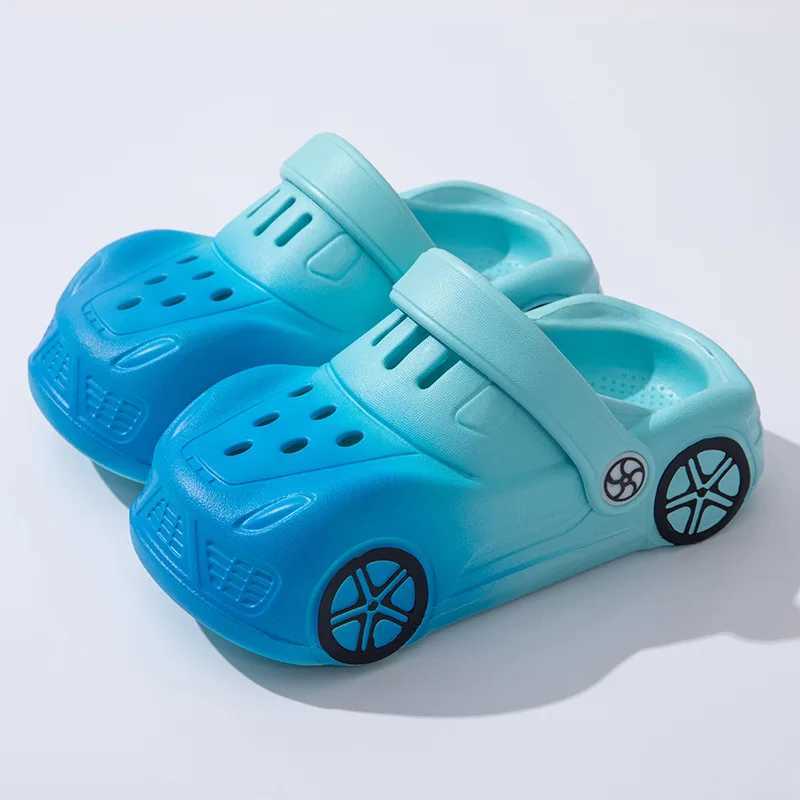 Slipper Childrens cave shoes car sliders summer boys and girls garden shoes cool sliders EVA lightweight S25326