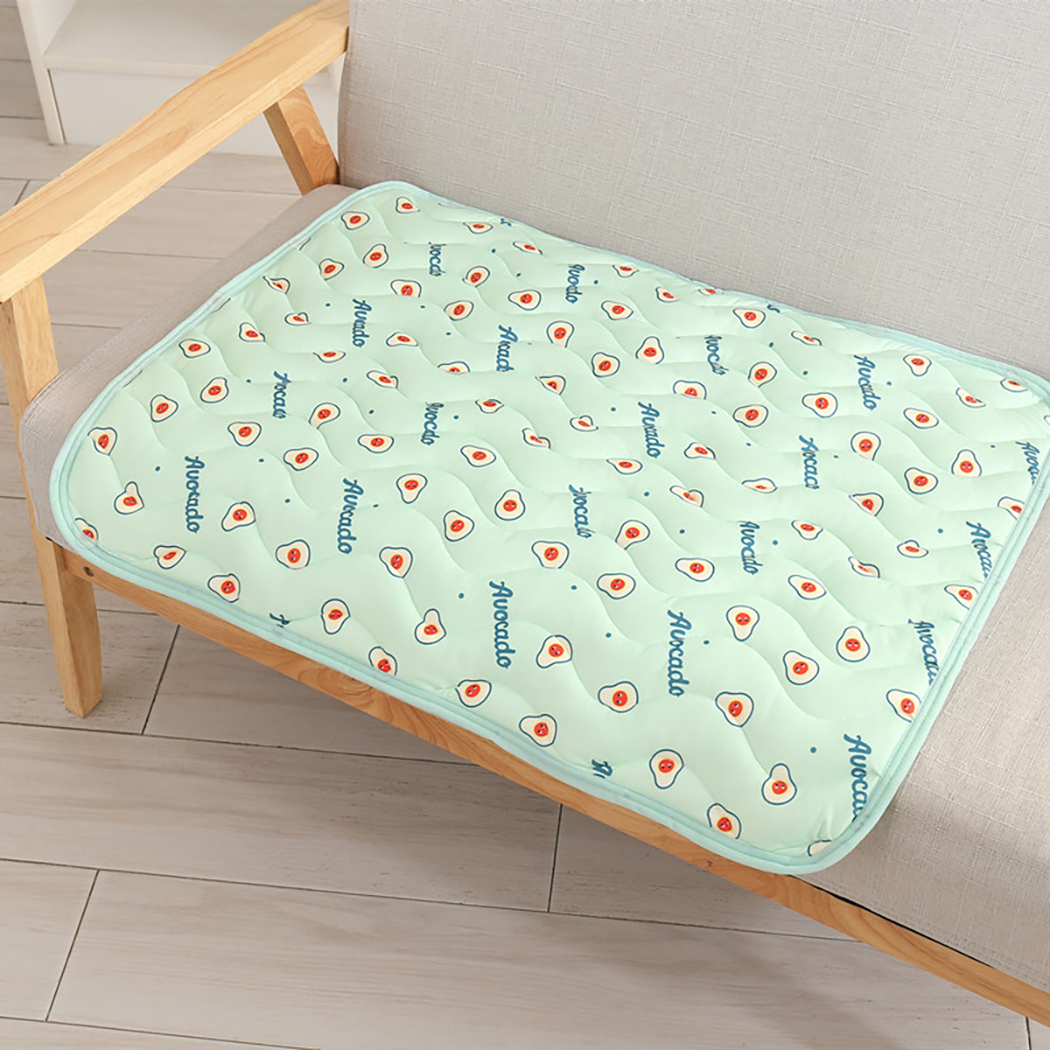 Dog Cooling Mat Summer Pet Ice Silk Pad Breatbable Dog Cat Seat Cushion Pet Sleeping Bed Kennel For Small Meduim Dogs Cat