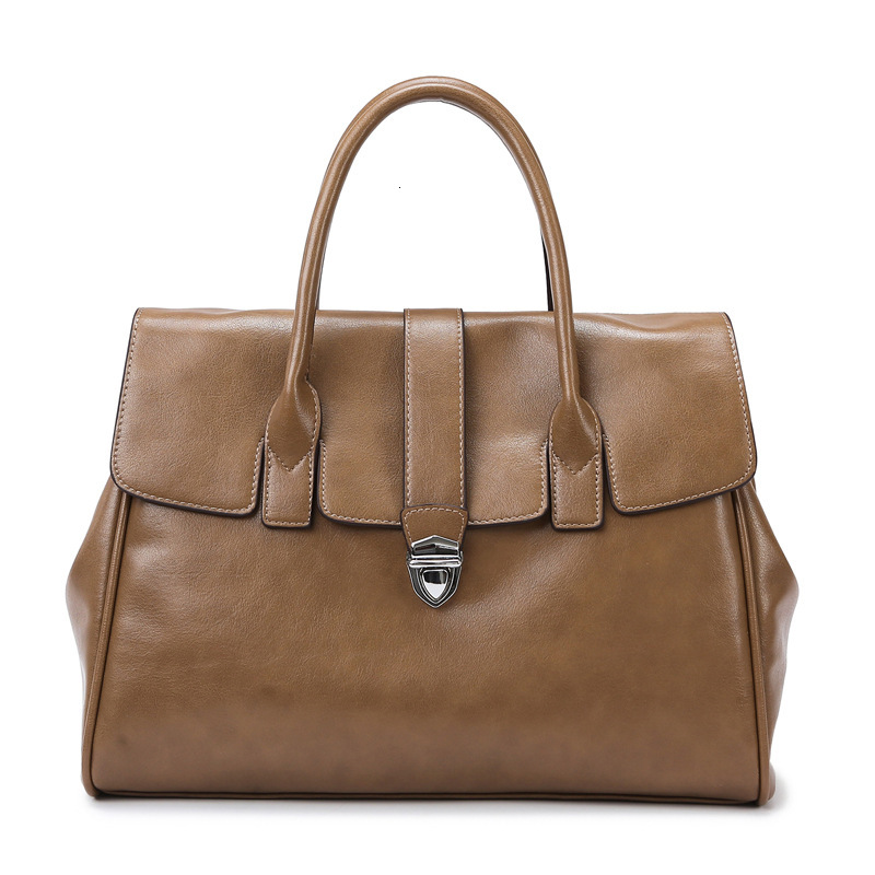Handbag For Women, 2024 Autumn Winter New Soft Leather Tote Bag, High-End And Large Capacity Commuting Women's Bag