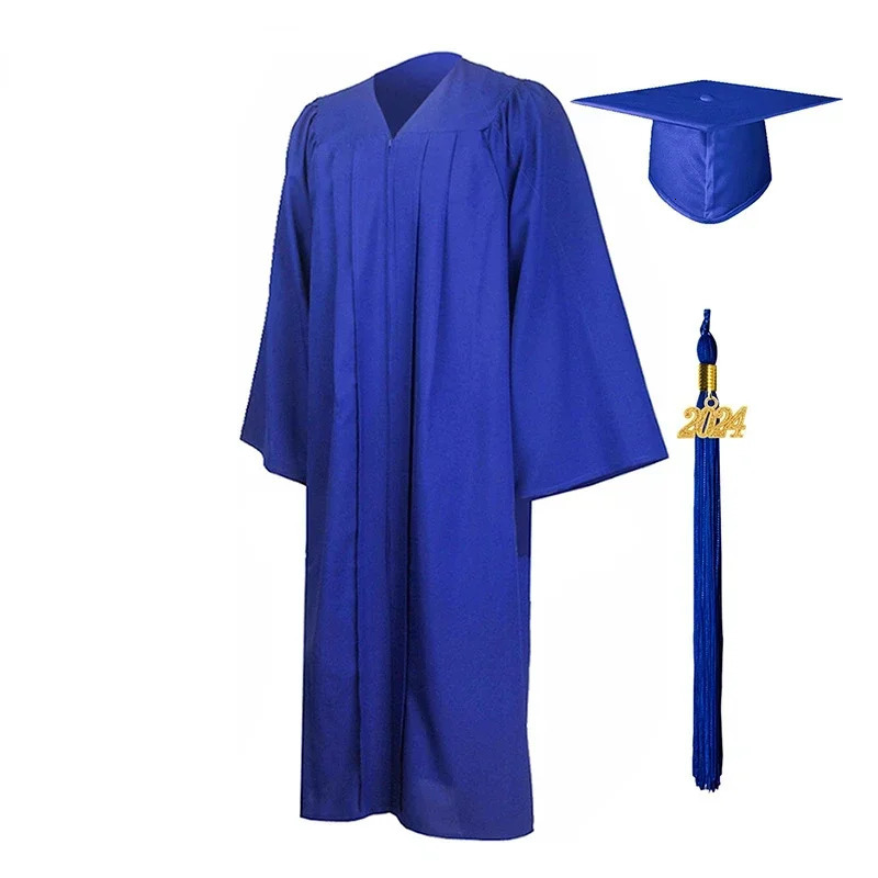 Neutral Adult Matte Graduate Dress High School Singles Chorus Priest and Halloween Uniform 250326