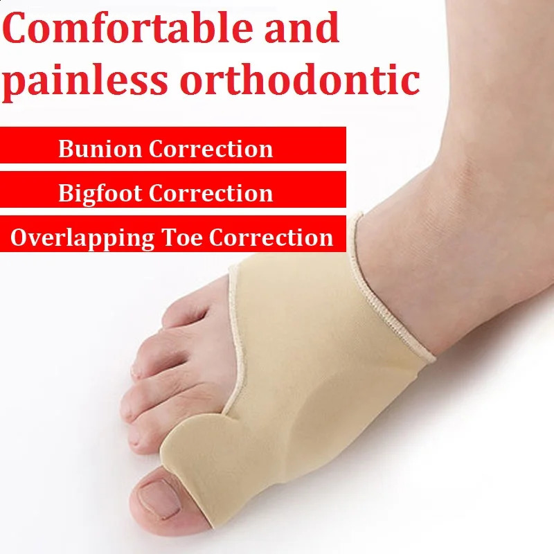 Bunion Corrector Gel Pad Stretch Nylon Hallux Valgus Protector Guard Toe Separator Orthopedic Protector Shoe Accessories 250327