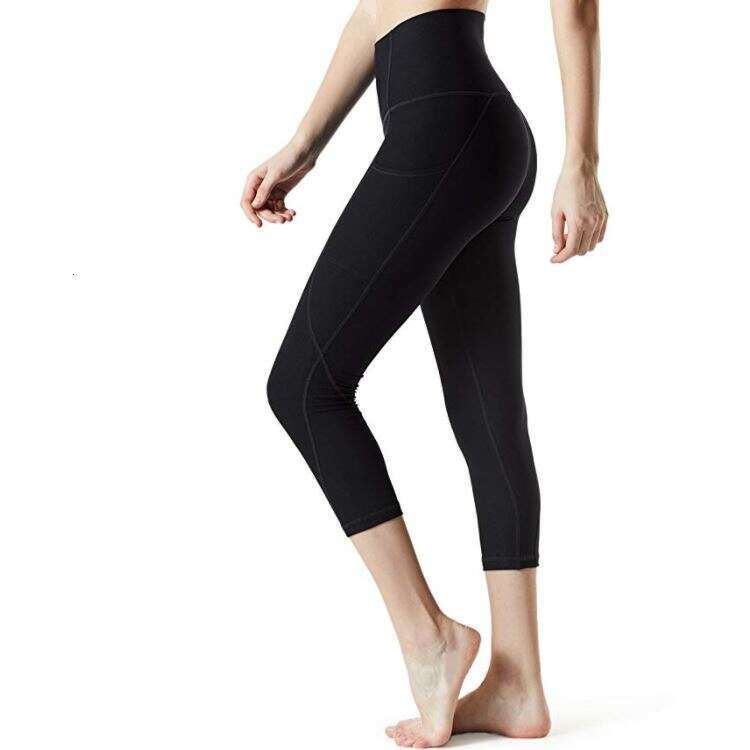 Women Yoga Pants New High Waisted Waist Cinching Hip Lifting Side Panel Outdoor Sports Yoga Shorts YJ