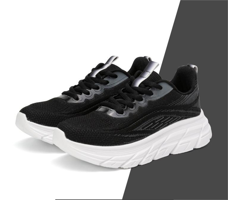 Sports shoes women's new spring anti-slip soft sole wear-resistant mesh surface breathable casual shoes all match ultra-light running shoes