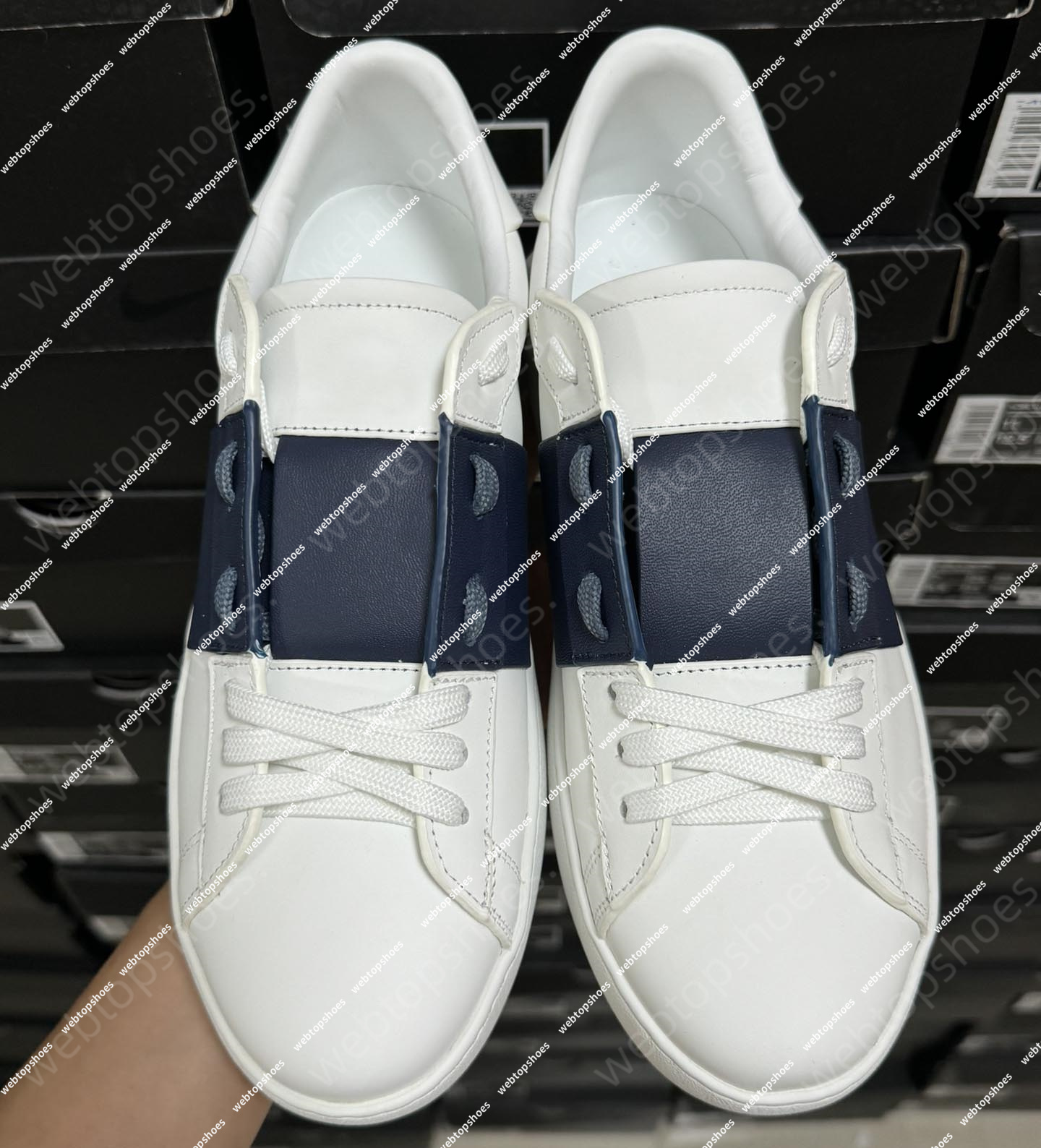Designer rivet shoes High version Men women Low top Flat Open Sneakers Platform Leather Retro black white pink grey Luxury Calfskin Vintage Loafers Trainers send box