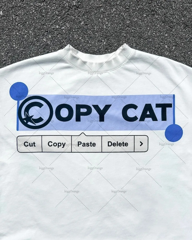 European and American Street Summer Shortsleeved Oversized Loose Cotton Tshirt with Graphic Print Casual Versatile Tops Men 250318