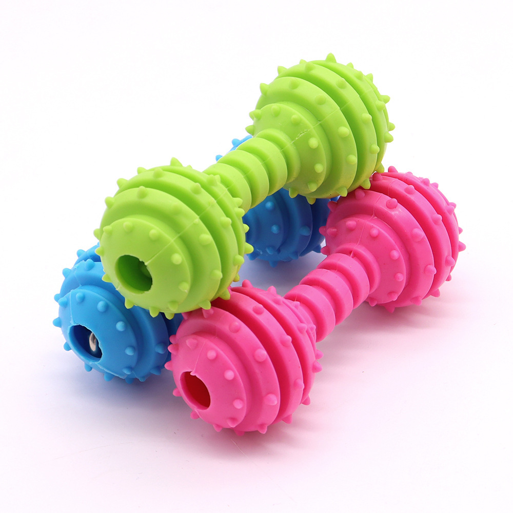 Small dog toys that can't be bitten, durable rubber, pet sound making toys, dog toys that can relieve boredom, grinding teeth toys wholesale