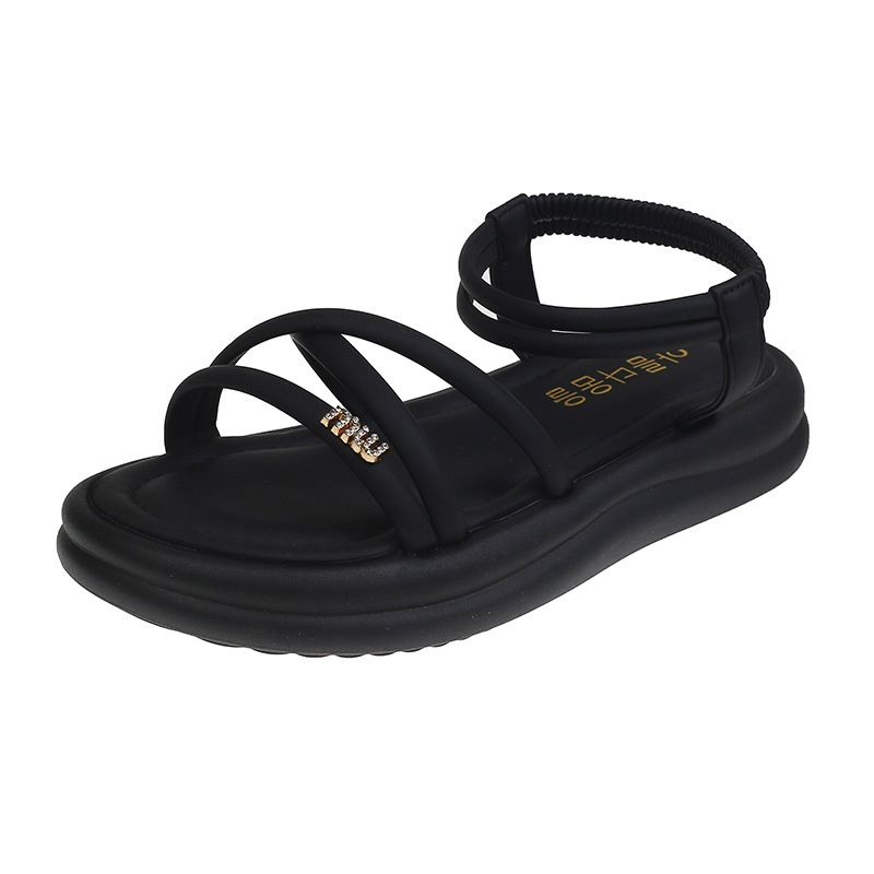 free shipping sandals designers for womens ladies hot 2025 Summer New Thick Bottom Casual Fashion Outdoor Sandals Size 35-40