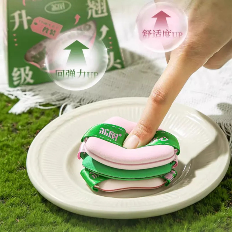 Lishu 3PCS Makeup Blender Puffs Foundation Contour Highlighter Eye Shadow Detail Makeup Sponge Applicator Wet Use Cosmetics Tool 250317