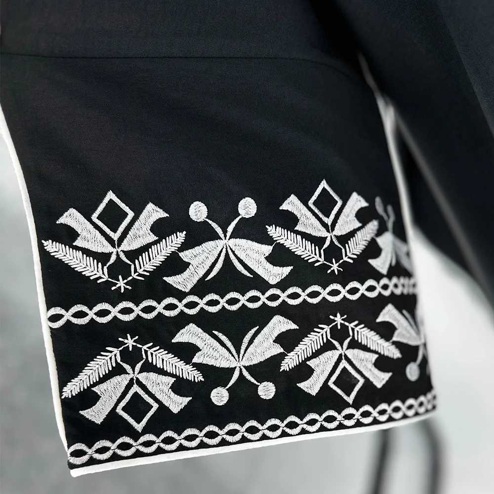 Fashion Classic Embroidered Abaya Hijab Dress Kimono Coat Outwear Women Long Slve Loose Arabic Muslim Dubai Moroccan Caftan X2505141