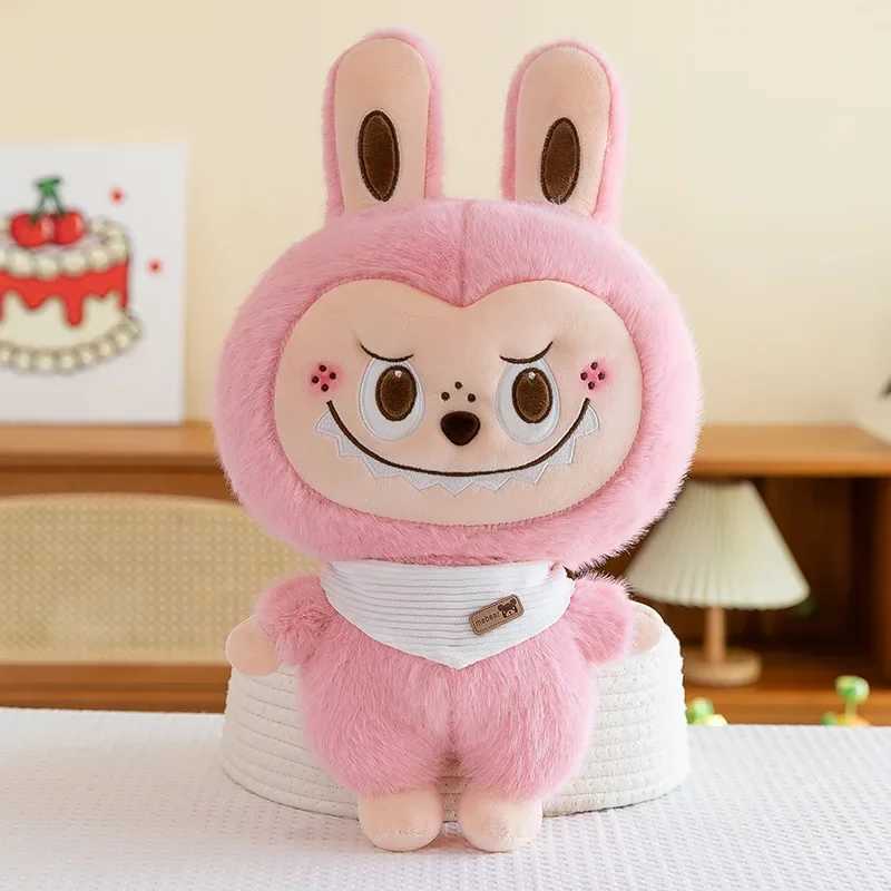 30cm Kawaii Labubu Stuffed Plush Toy Cartoon Cute Labubu Plush Doll for Girlfriends Birthday GiftT250326