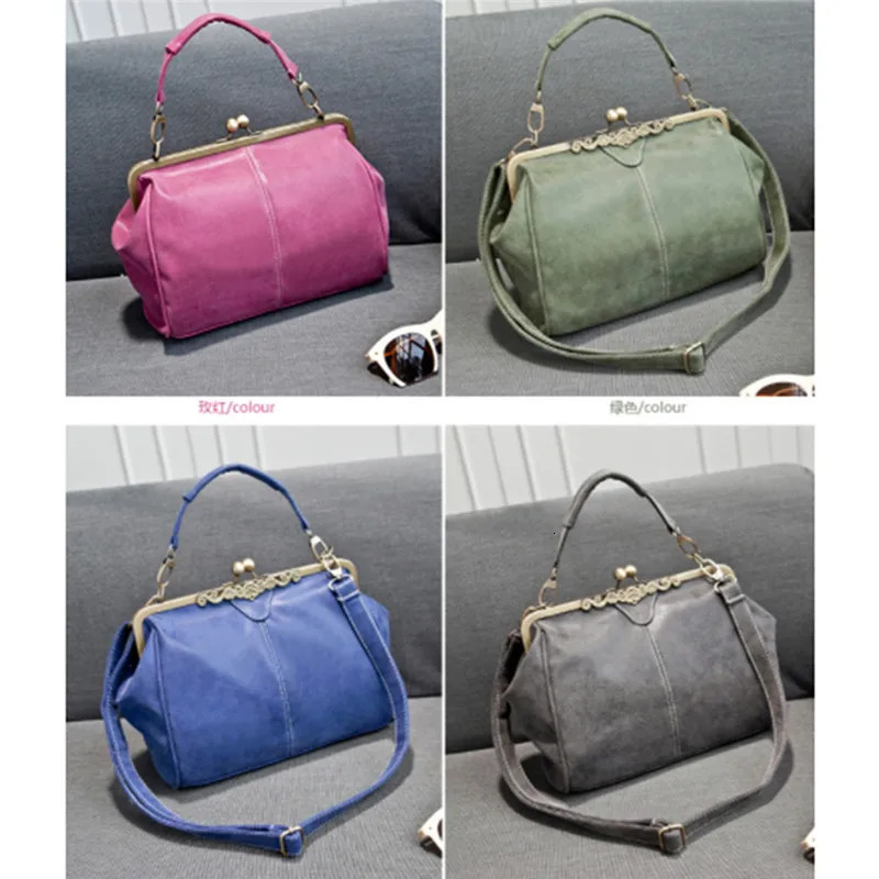 Various styles of womens mail bags with frosted retro fashion and casual lightweight minimalism single shoulder cross body bag 250326