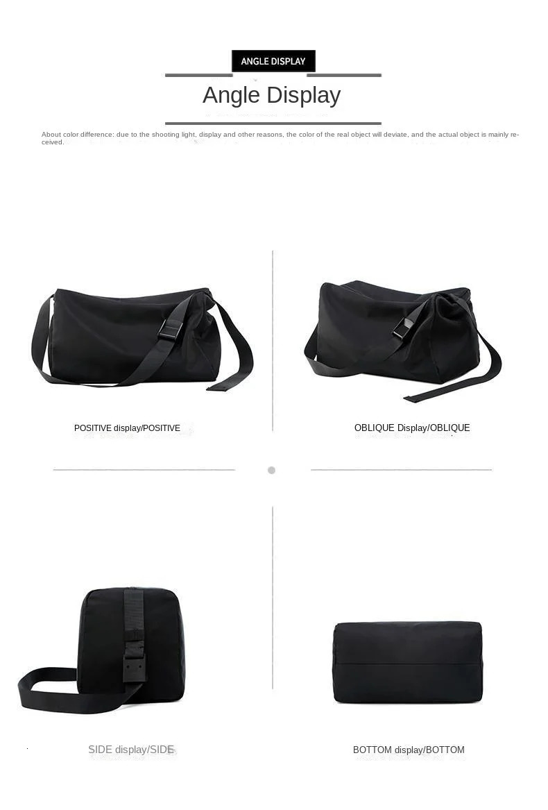 mens shoulder bag flip cover waterproof cross body casual solid messenger travel 250326