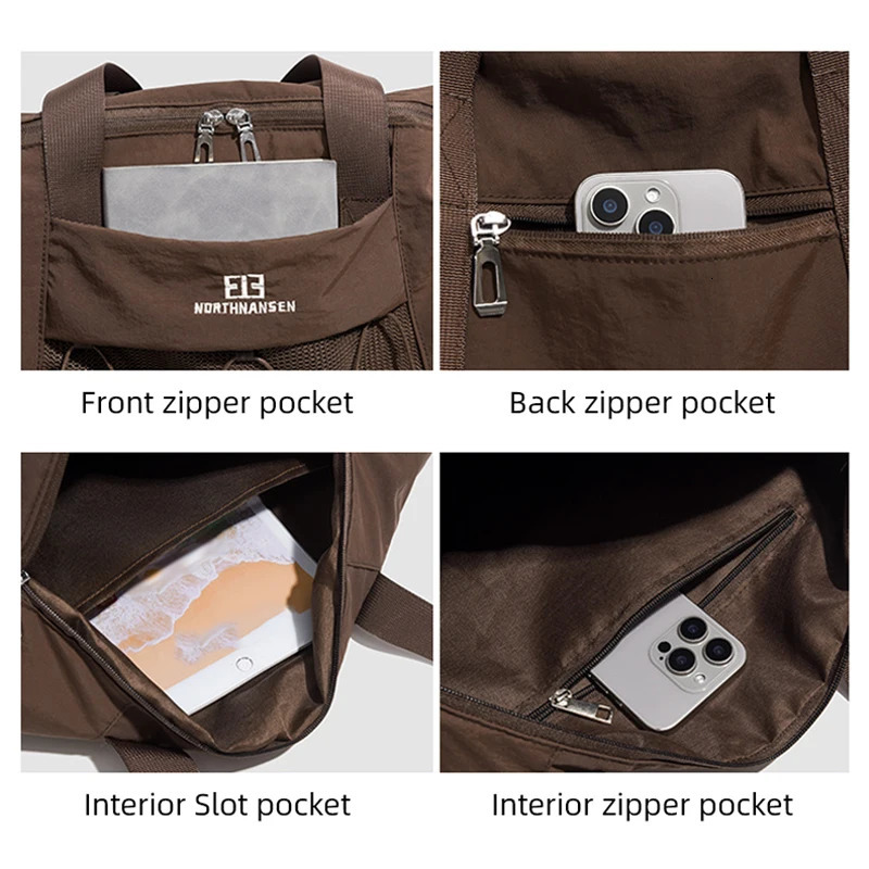 Sport Gym Handbag Waterproof Swimming Shoulder Bag Large Capacity Exercise Training Daypack Lightweight Fitness Yoga Tote pack 250326