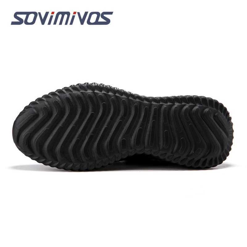 Mens Walking Shoes - Slip On Tennis Running Shoes Memory Foam Lightweight Work Sneakers for Indoor Outdoor Gym Z250326