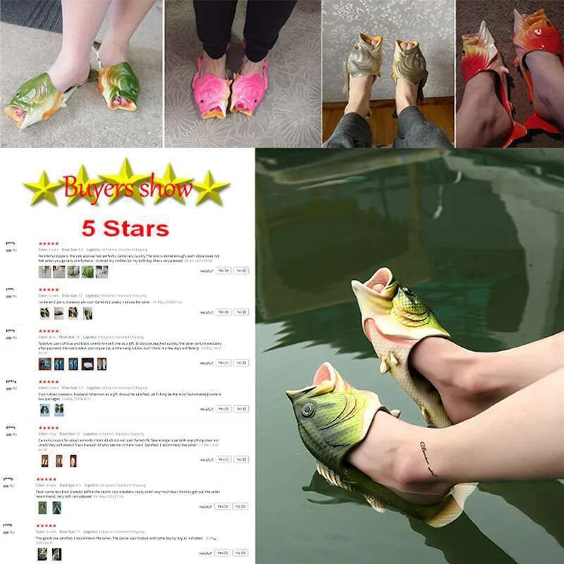 Men summer unisex fish 2020 fashion weightlight soft fishing sandals man shoes
