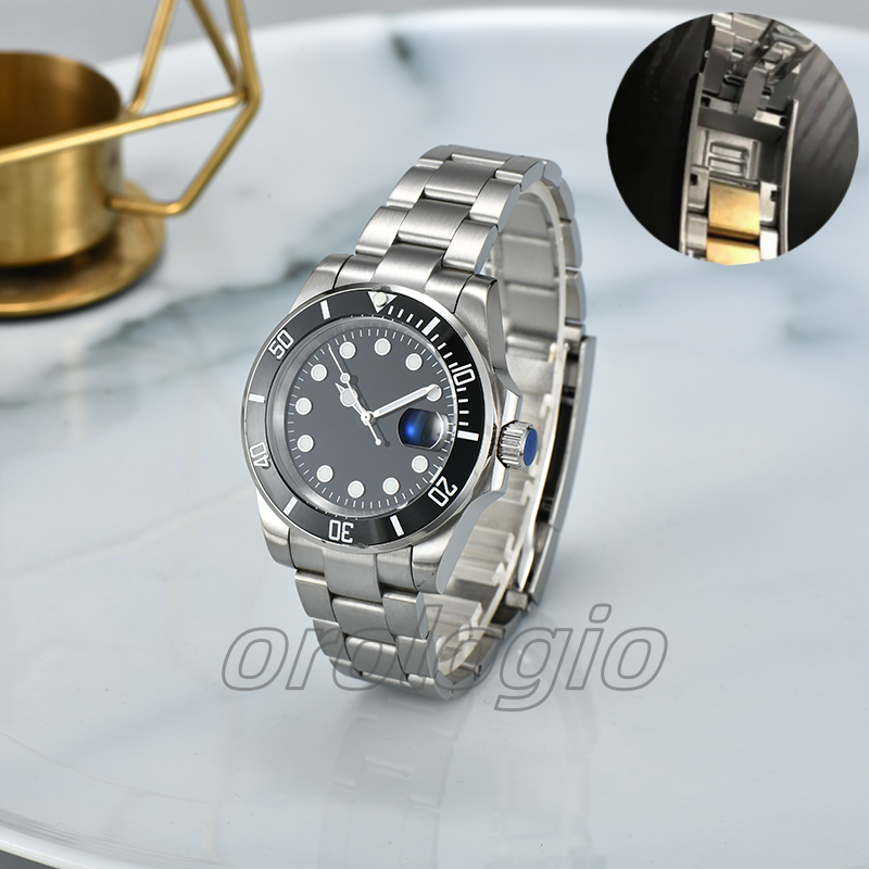 ST9 watch U1 men's Automatic mechanical ceramic bezel Watch 40mm stainless steel 904 sliding buckle swimming watch sapphire super luminous watches 2813Automatic