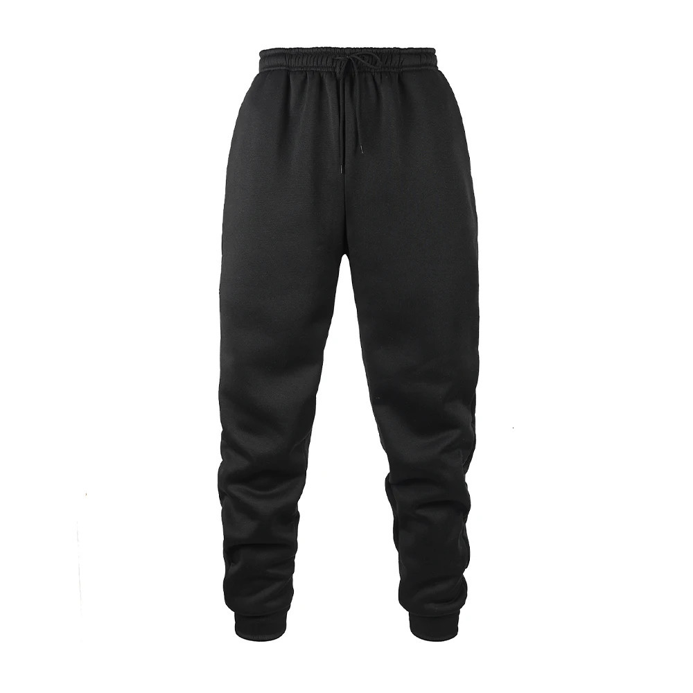 Mens jogging pants fitness running Trouser solid color sports easy to match with family 250327