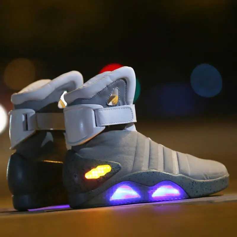 New Arrival Mens basketball shoes LED light shoes mens sports shoes LED luminous shoes T250327