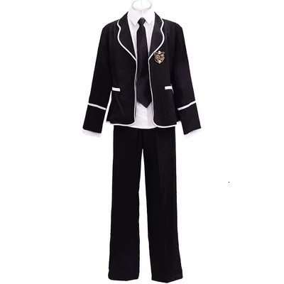 Student Long Sleeve Chorus School Uniform Junior High Boys and Students Japanese Korean JK Set 250326