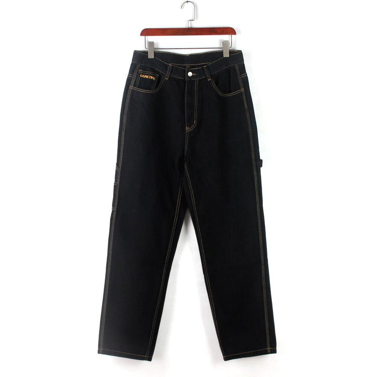 West Coast Street Dance Skateboard Trousers Men's Street Loose Hip Hop Oldschool Jeans