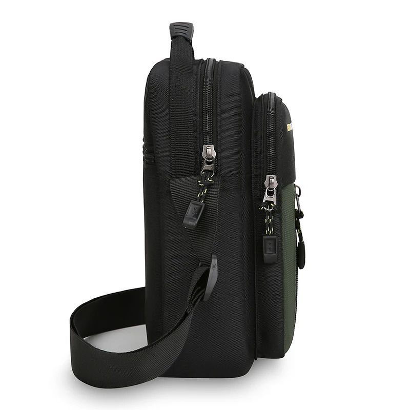 Mens cross bag single shoulder large capacity storage fashionable multi pocket business 250326