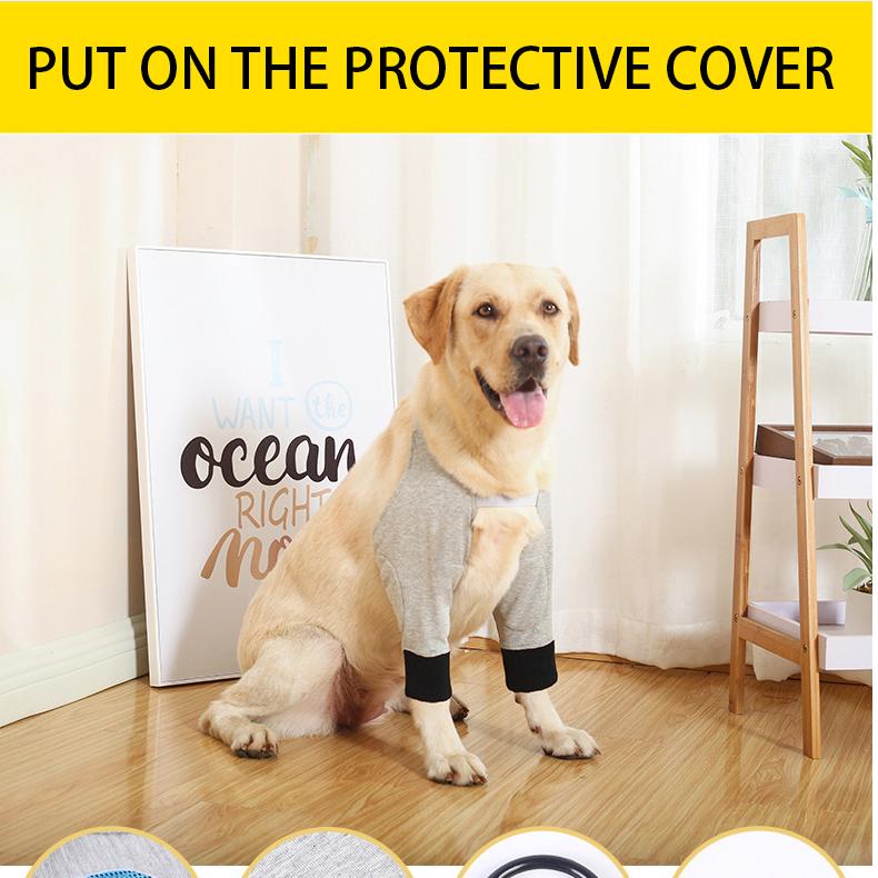 Dog Elbow Support Pads for Medium to Large Breeds Enhanced Joint Comfort