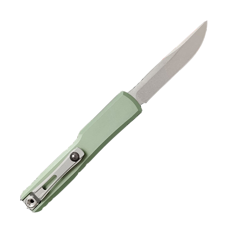High End UTZBP Tactical Knife D2 Stone Wash Blade CNC Aviation Aluminum Handle Outdoor Camping Hiking EDC Pocket Knives with Nylon Sheath