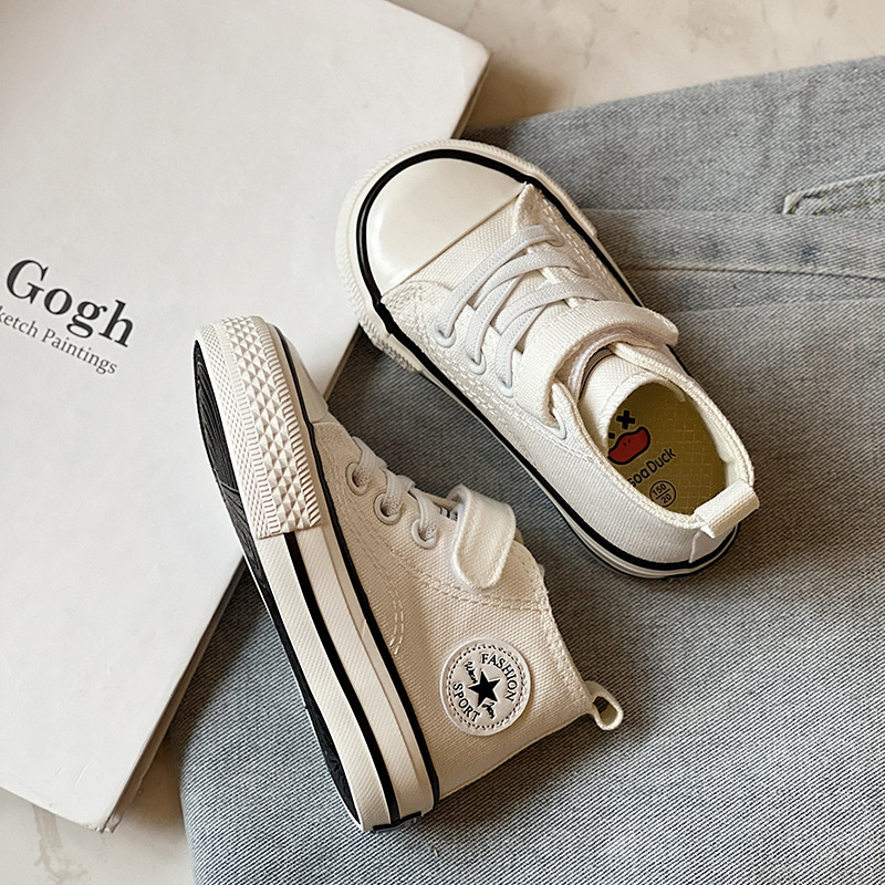 Kids Shoes Toddlers Athletic Canvas Shoes Child Sneakers Happysteps Youth Preschool Chaussures PS Tod Trainers for Children Size US4c-US5y H0247