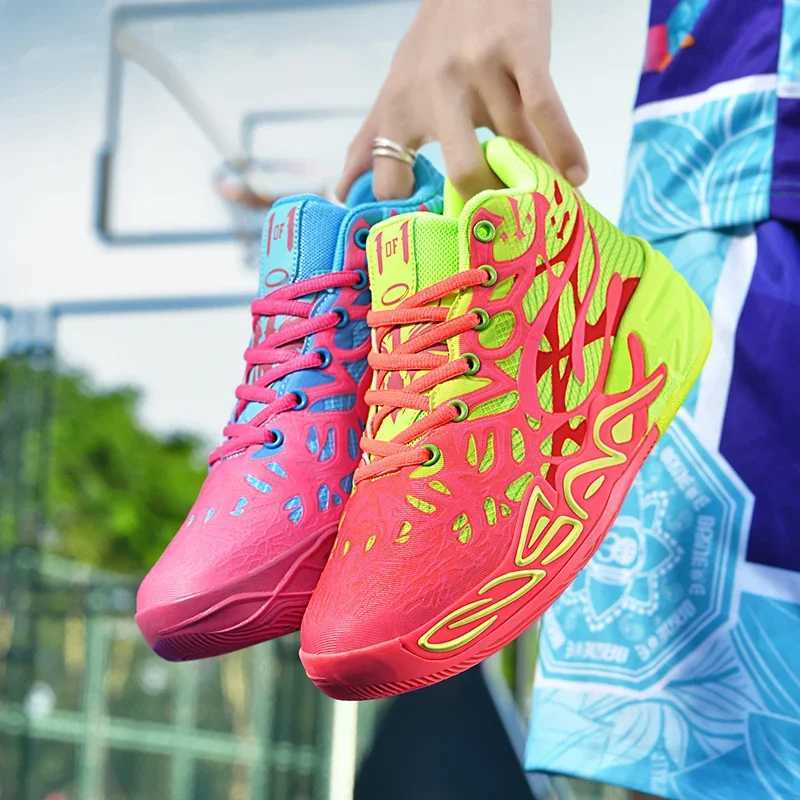 High Street Mens Basketball Shoes Rubber Anti Slip Sneakers Men Outdoor Mesh Breathable Sports Training Shoes Cfy Leisure Z250326
