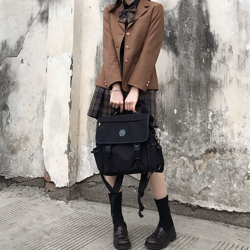T326Female Student Brown Blazer - Stylish Classroom Uniform for Girls