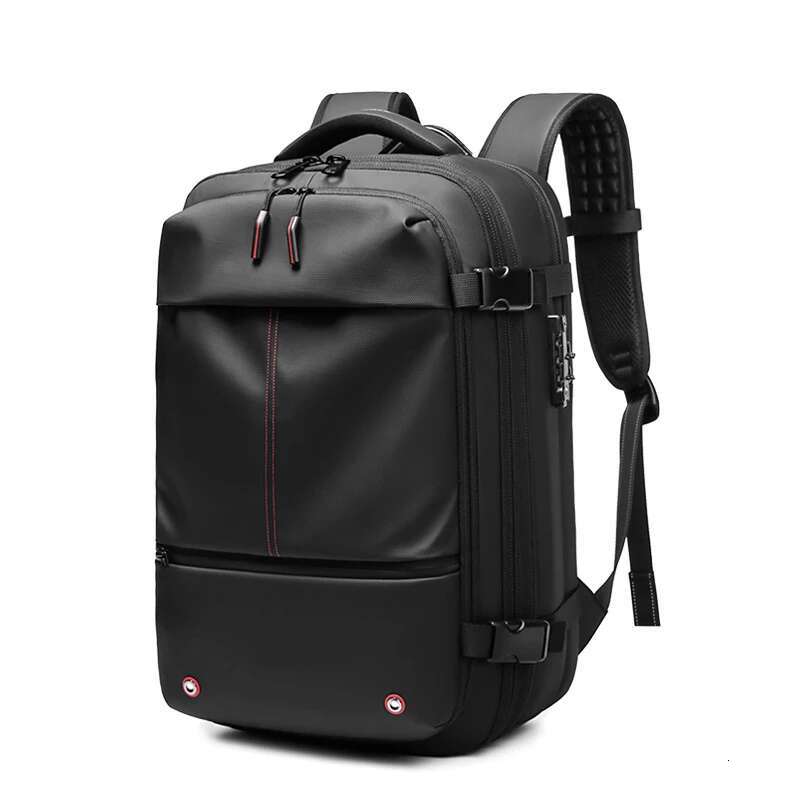 Men Travel Vacuum Compression 17 Inch Laptop Business Large Capacity School Backpack Expanded Hiking Backpack