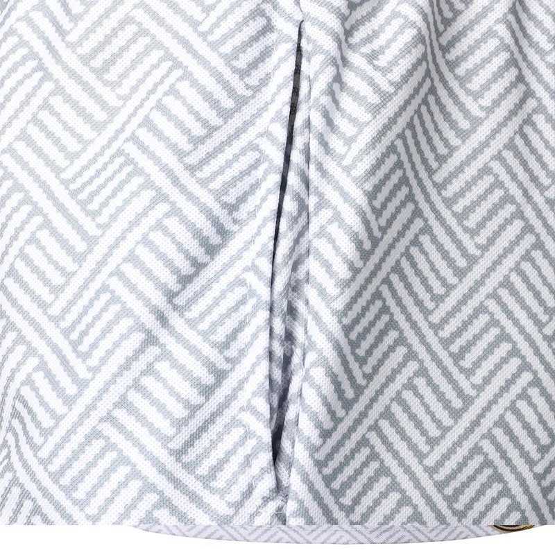 Mens summer fashion casual 3D printed polo shirt collar casual setXJ250326