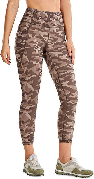 Women Yoga Pants Fitness Women S With Phone Pockets Elastic High Waisted Pants Spliced Hip Lifting And Tight Yoga Pants
