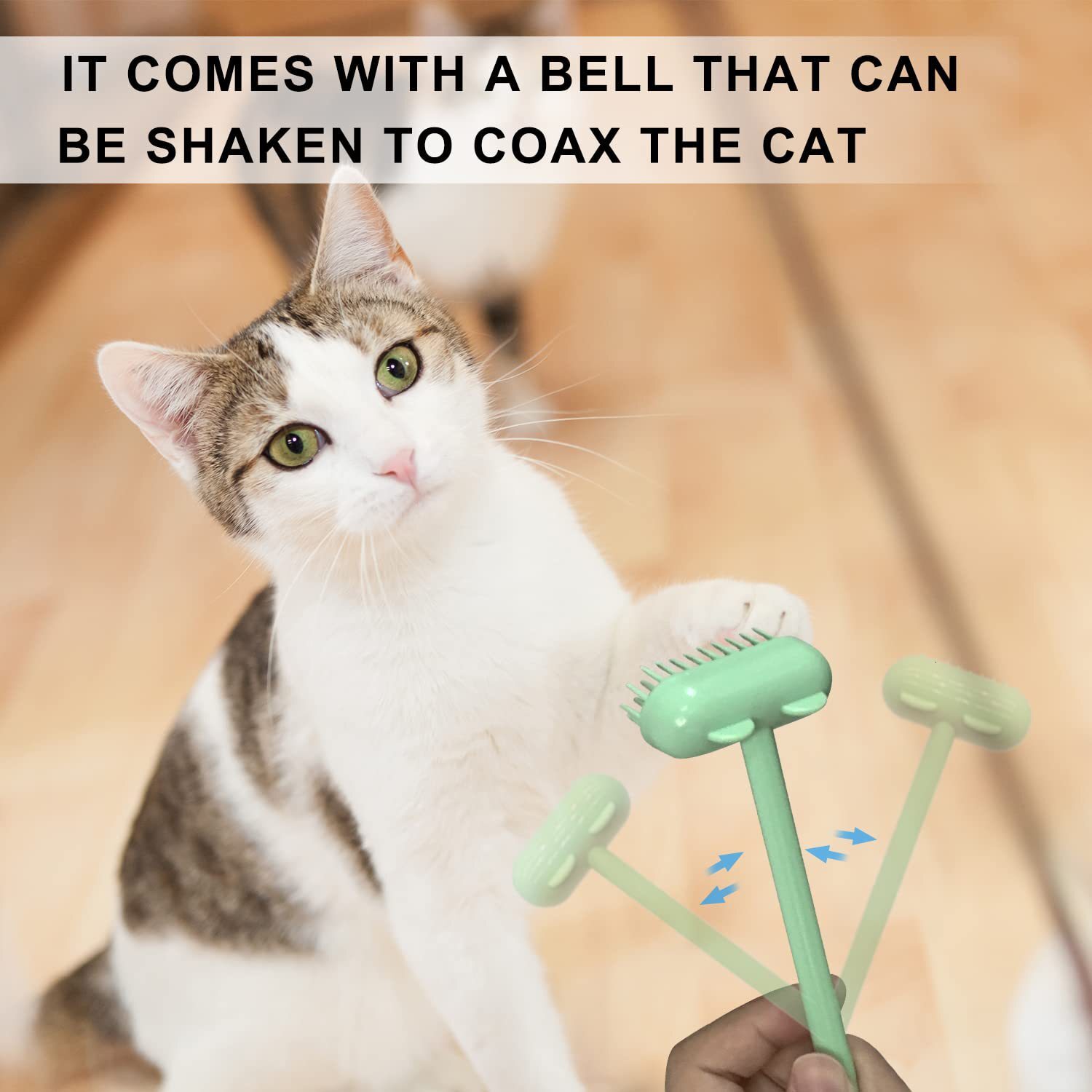 Amazon's new cat grooming and grooming device, cat massage brush, toy cat itching brush, hair removal brush