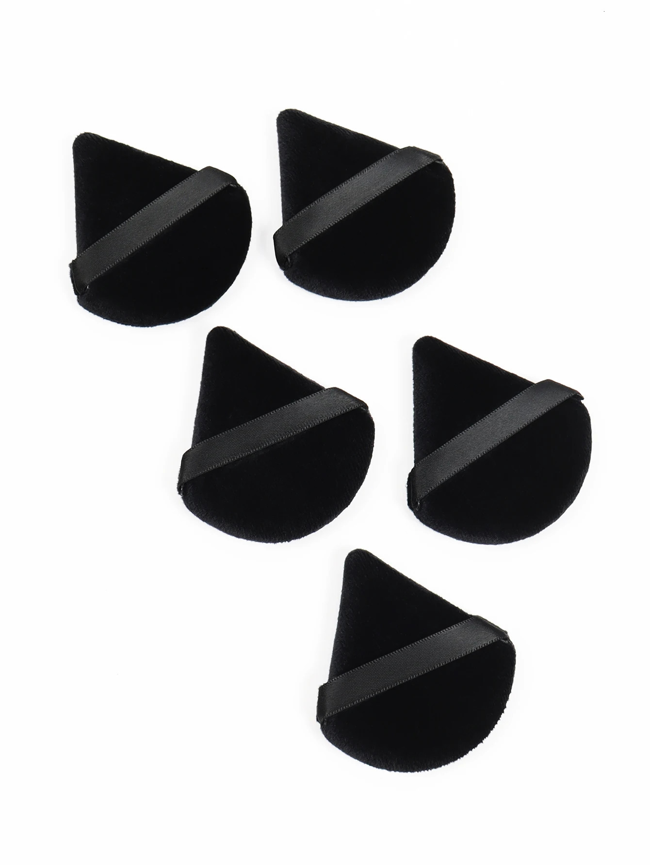 Black Triangle Powder Puff Makeup Sponge Soft Velvet Cosmetics Puff Mixer Beauty Foundation Make-Up Sponge Makeup Access 250317