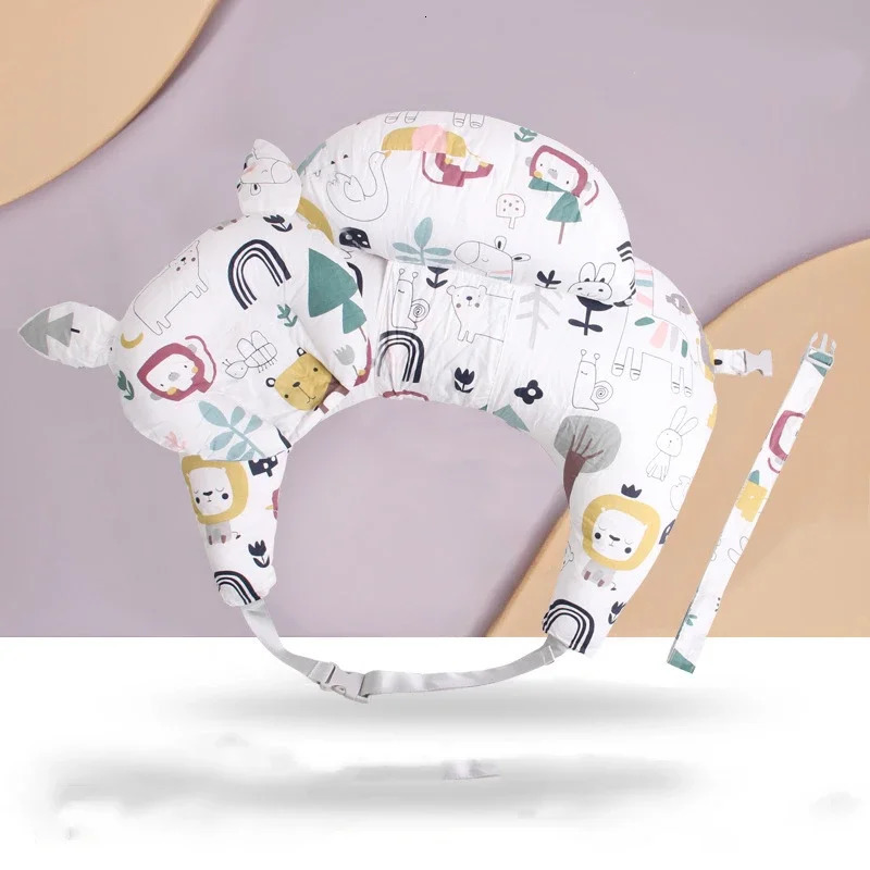 borns and Moms Breastfeeding Pillow Nursing Multifunctional for Breastfeeding and Waist Support Anti Spitting Chair Support 250326